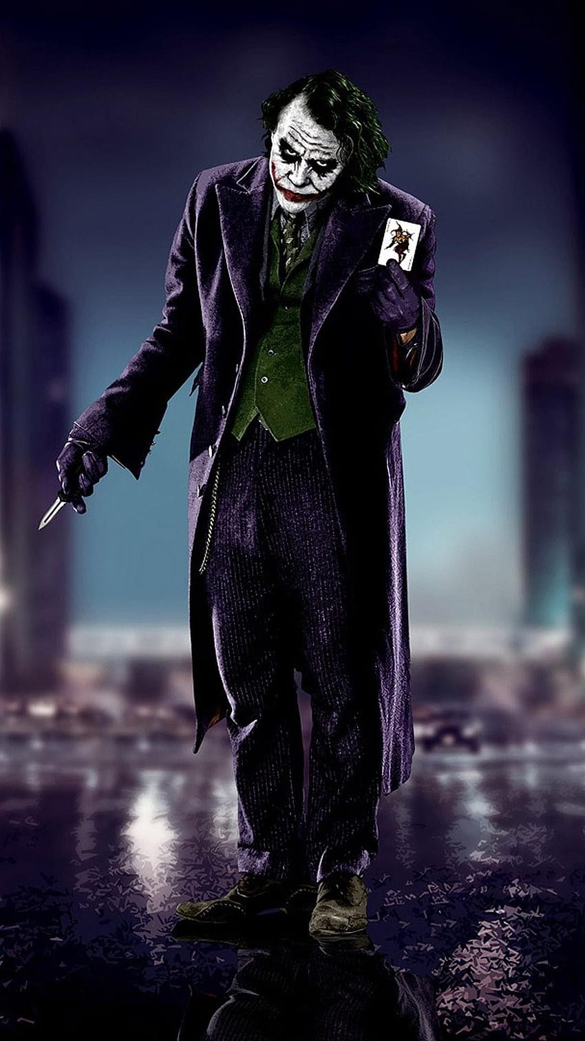 The Dark Knight Joker Hd Phone Wallpaper Pxfuel