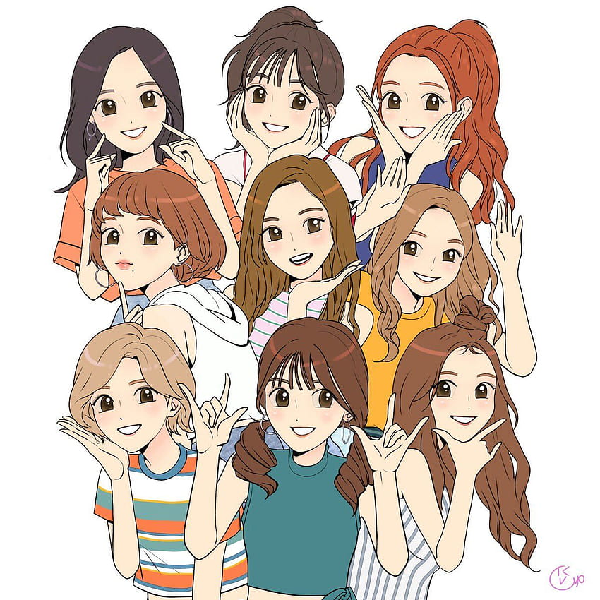 TWICE Turn Into Anime Characters for Japanese Single 'Candy Pop' | Billboard