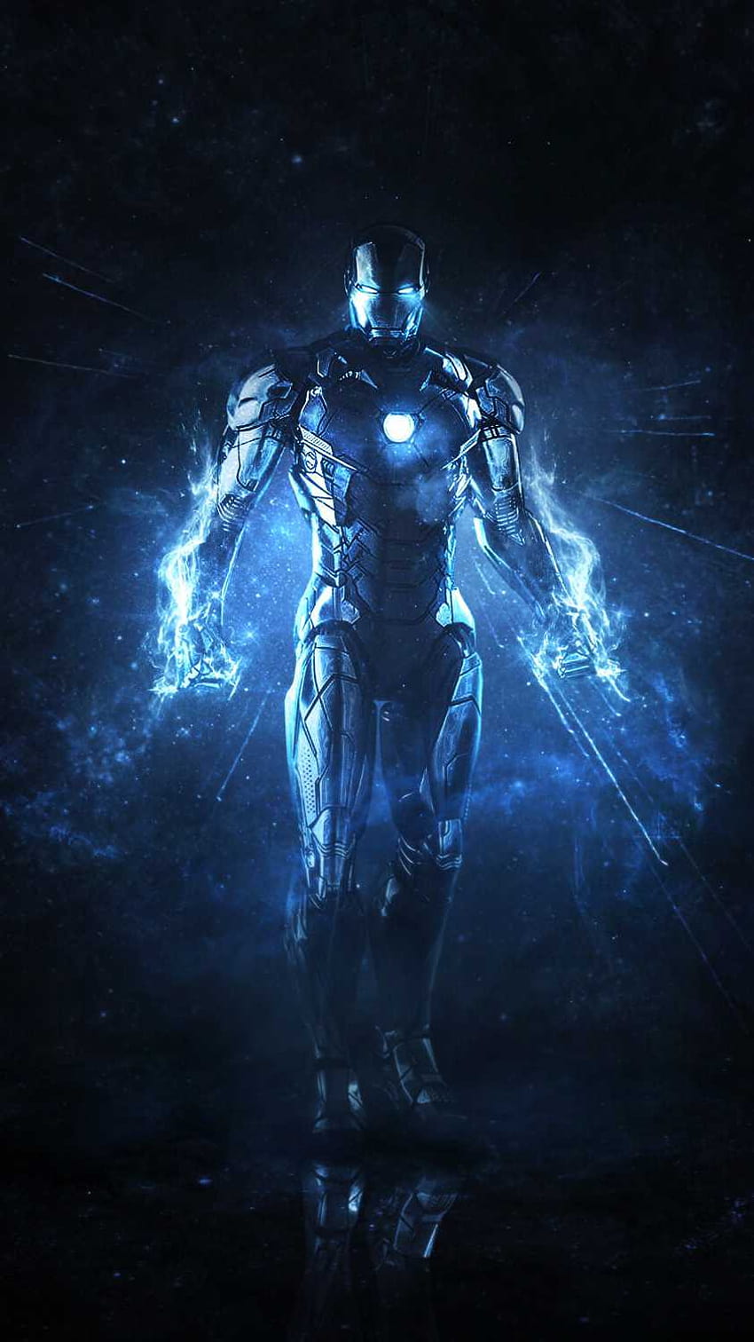 iPhone ของ Dark Space Iron Man ไอรอนแมนสำหรับ iPhone วอลล์เปเปอร์โทรศัพท์ HD