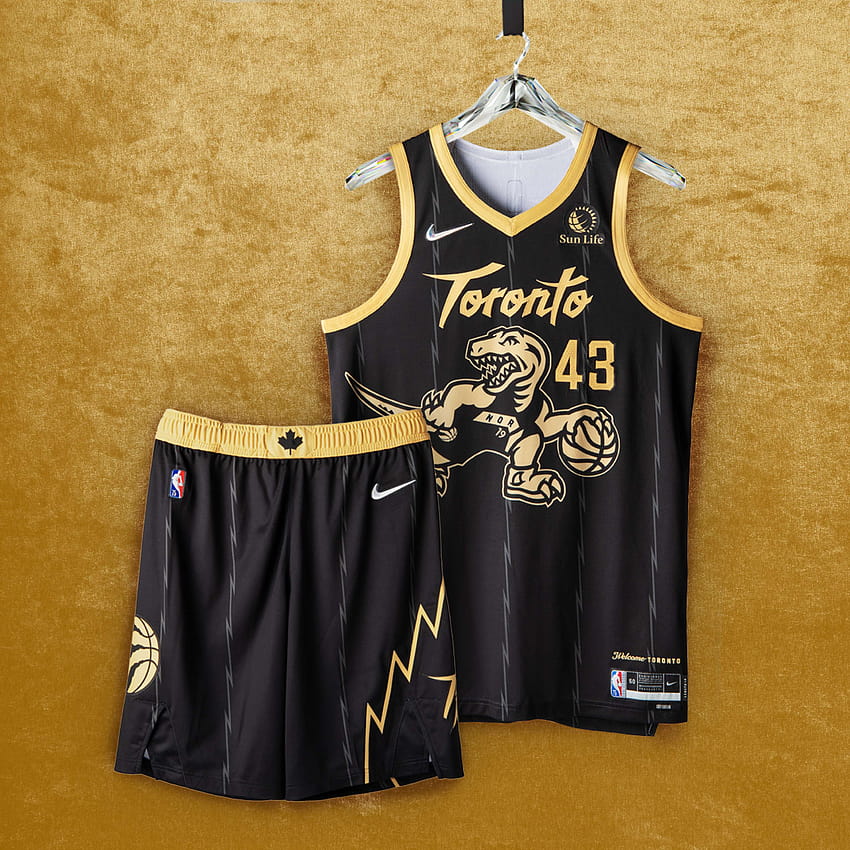 Los Toronto Raptors presentan los uniformes Nike City Edition para la temporada del 75 aniversario fondo de pantalla del teléfono