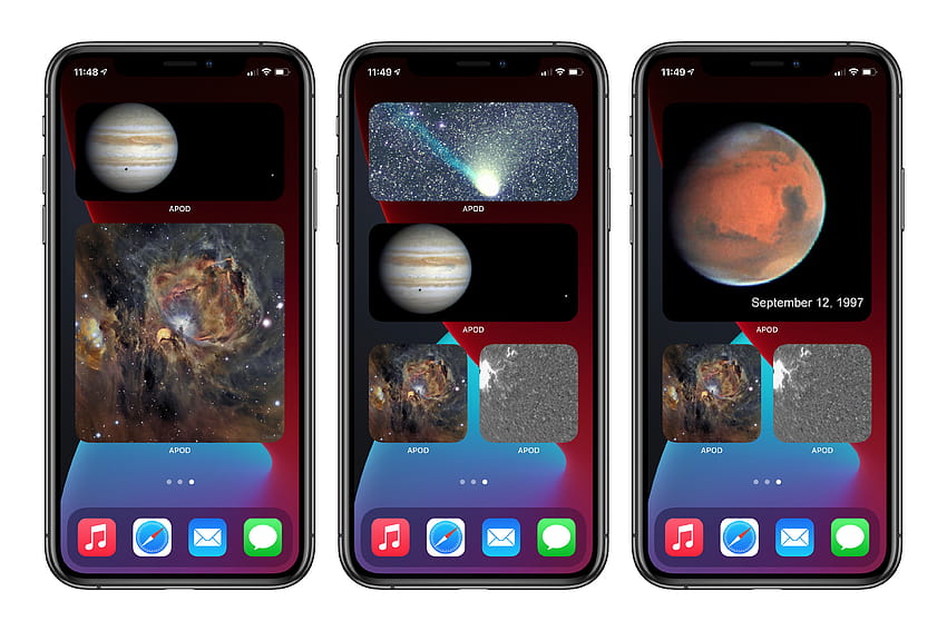 This iOS 14 widget adds NASA's Astronomy of the Day to your homescreen: Digital graphy Review HD wallpaper