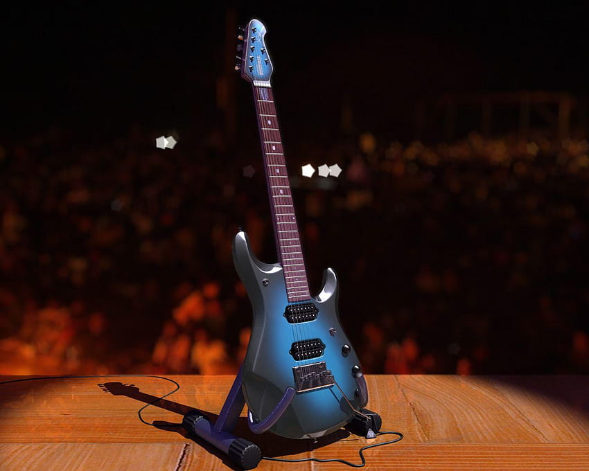 La chitarra di John Petrucci, musicista di chitarra Sfondo HD