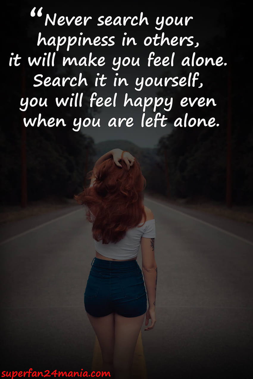 Best Lonely Girl Quotes s, girl status HD phone wallpaper | Pxfuel