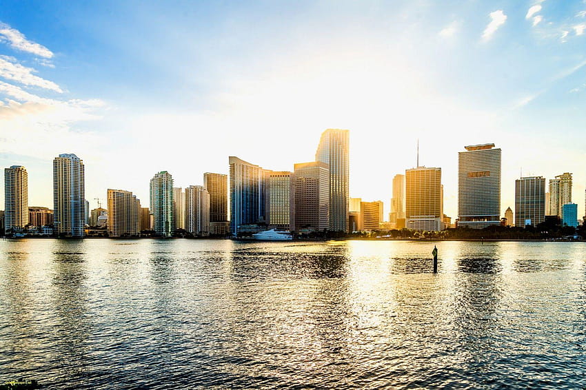Miami Full and Backgrounds X Best Of Miami, miami skyline HD wallpaper