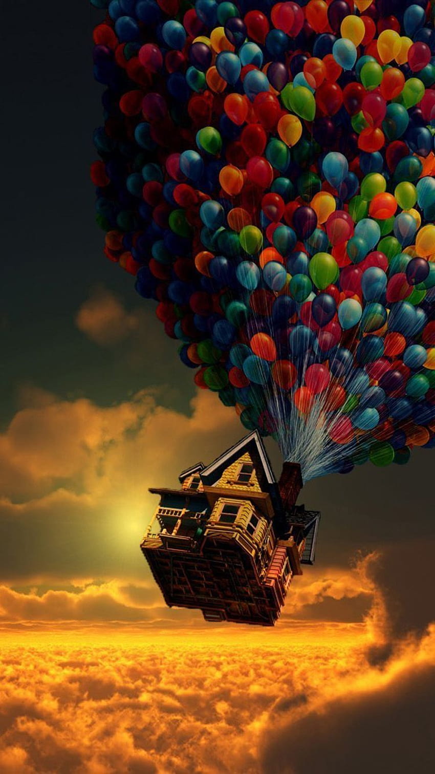 Luft-iPhone, Heißluftballon-iPhone HD-Handy-Hintergrundbild