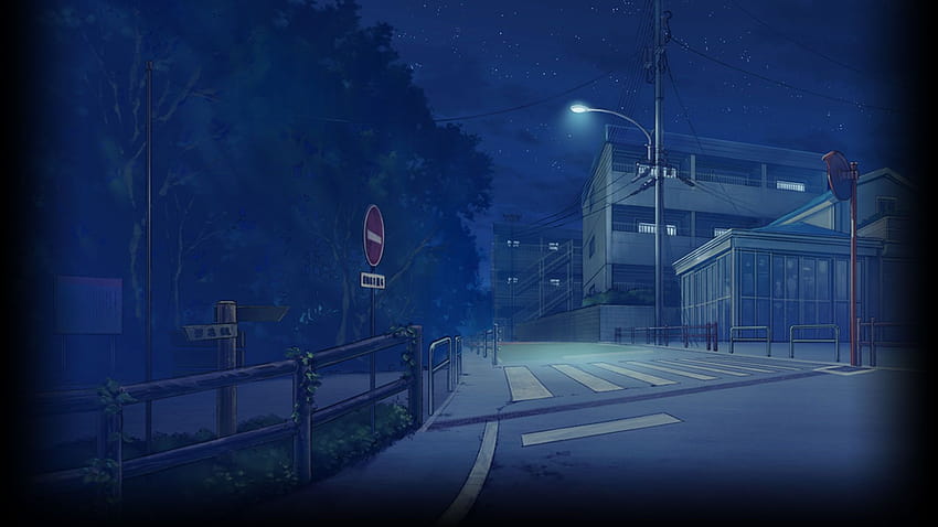 Park at night background anime landscape  Scenery background Night  background Anime scenery