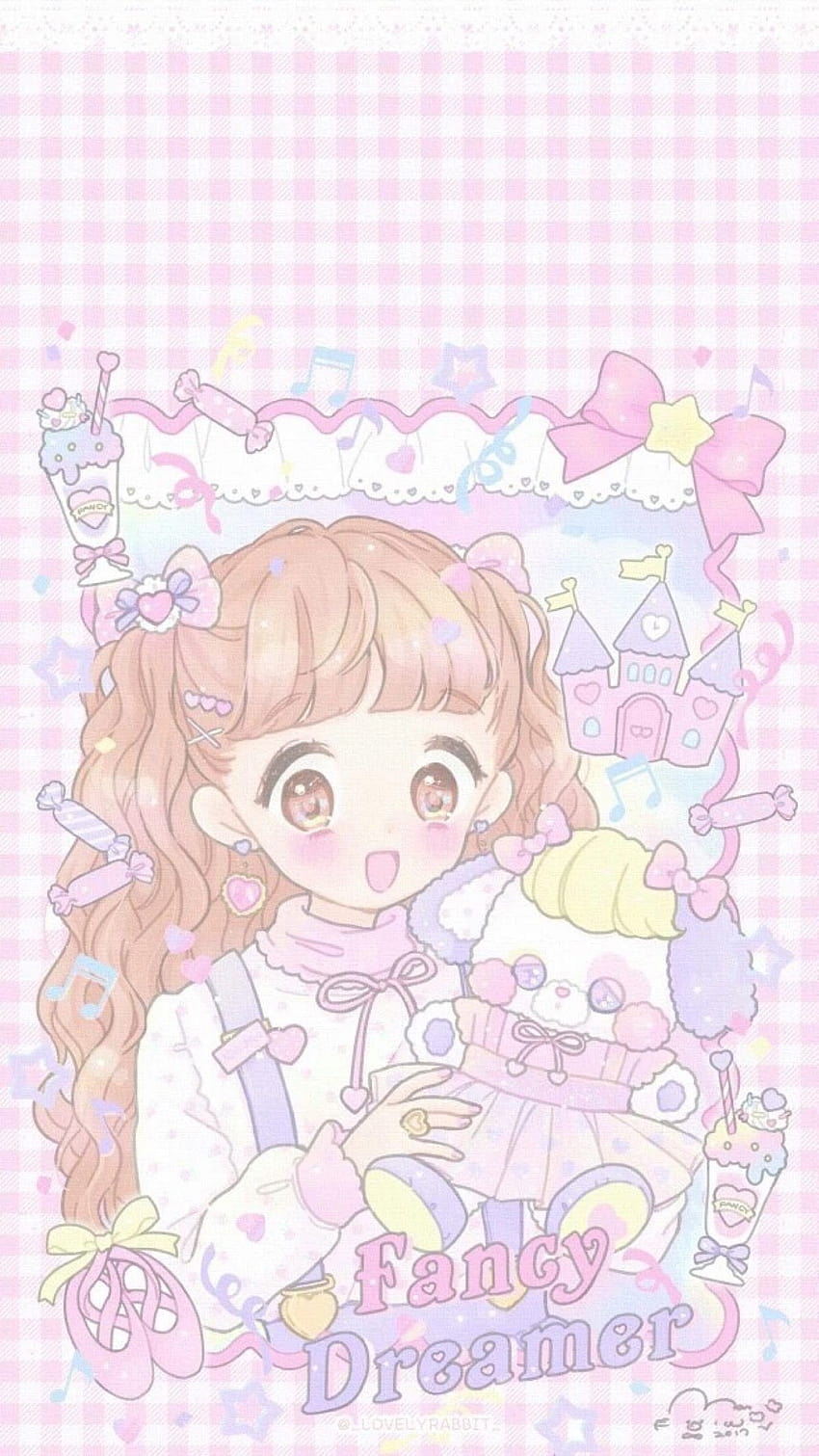 Kawaii Anime Cute Pastel Kawaii Anime Cute For Girls, kawaii pastel chibi HD phone wallpaper