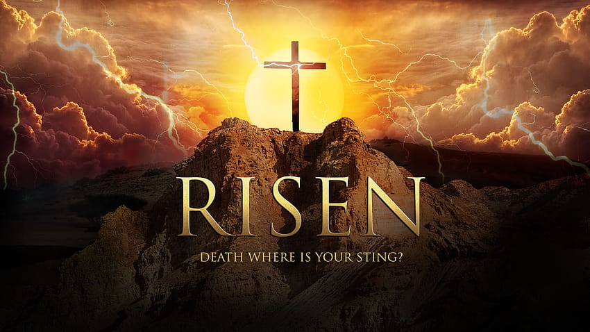 Frohe Ostern Jesus Auferstehung Hintergründe HD-Hintergrundbild
