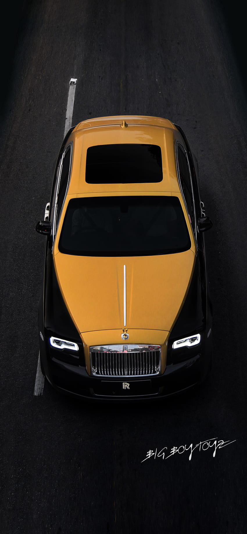 Rolls Royce Black And Gold, rolls royce phone HD phone wallpaper