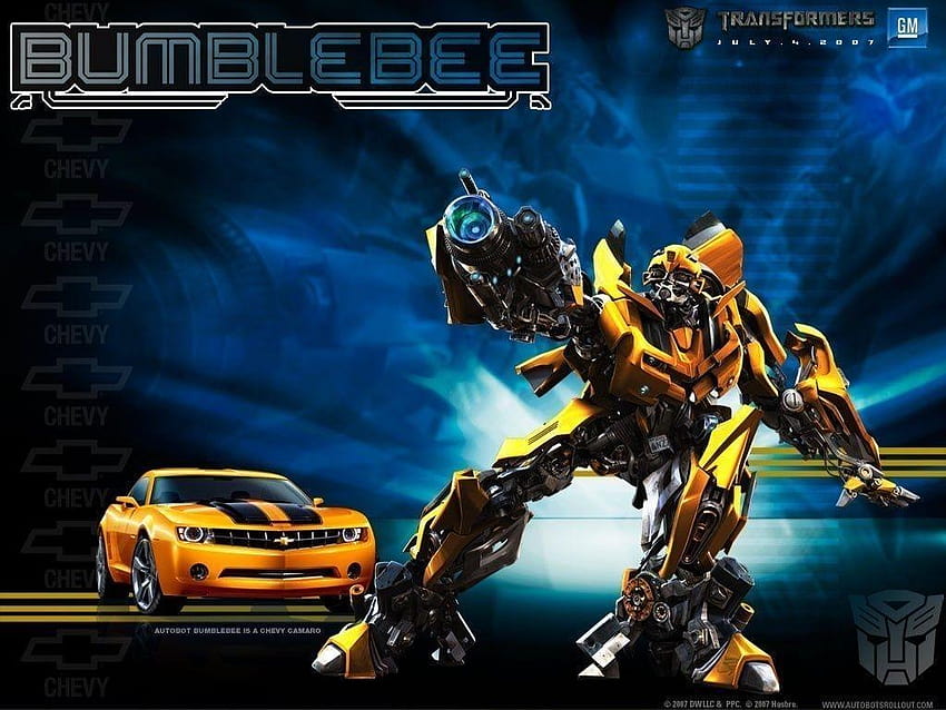 10 най-добри Transformer Bumble Bee FULL За компютър, пчела HD тапет