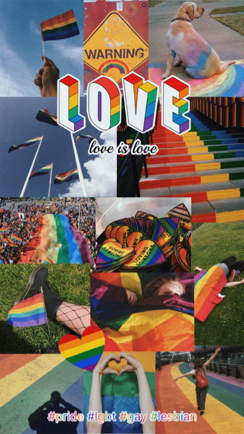 Love lgbt toedit 299583997264201 by @teenezam, lgbt aesthetic collage ...