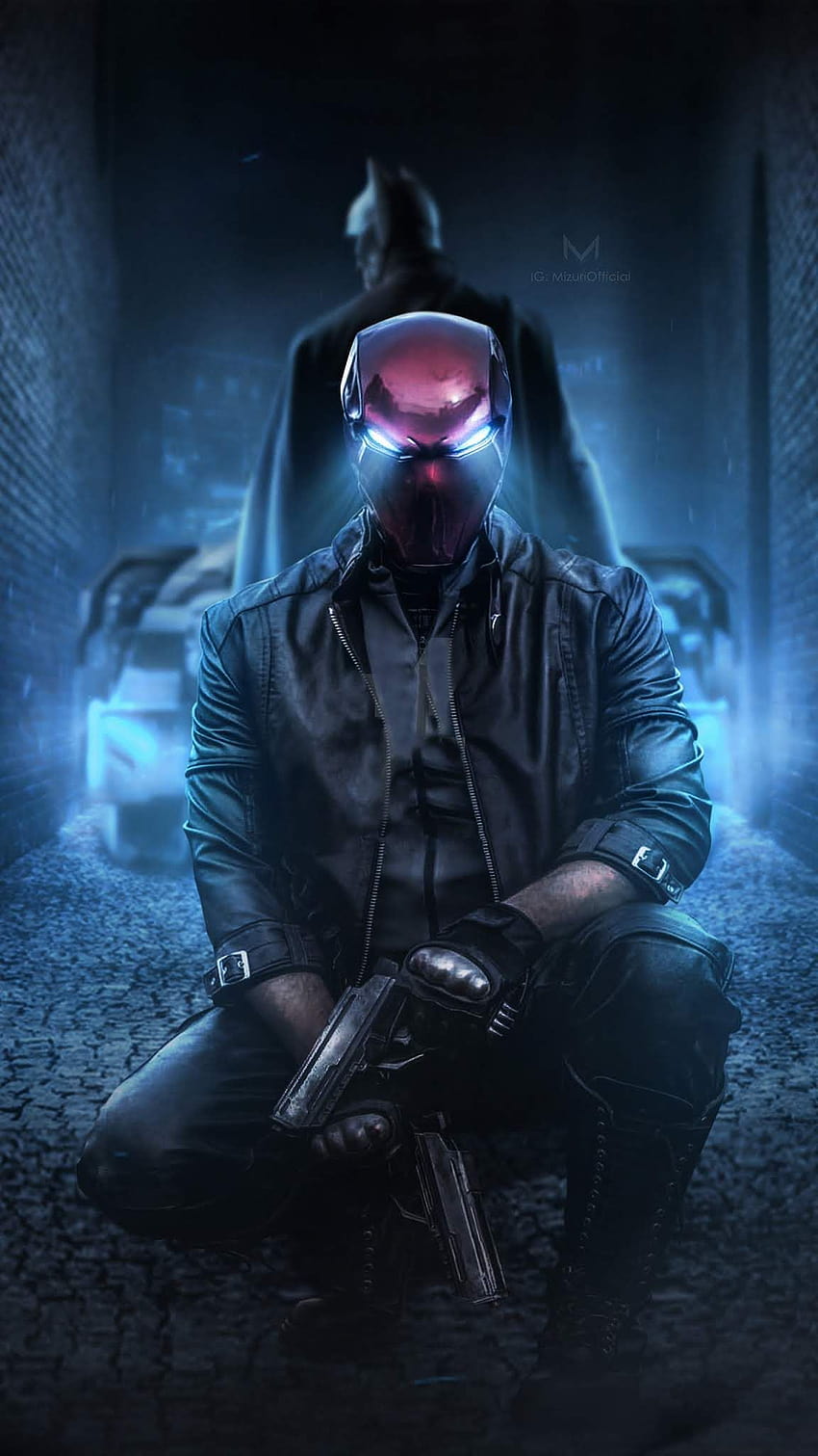 Red Hood And Batman 2019 [1440x2560] Mobile, jason todd android HD phone wallpaper