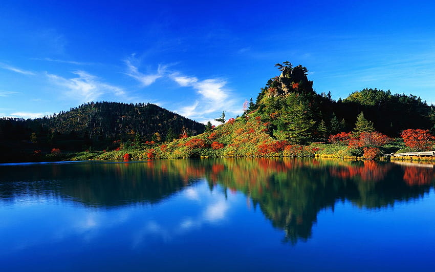 일본의 가을 반성 HD 월페이퍼