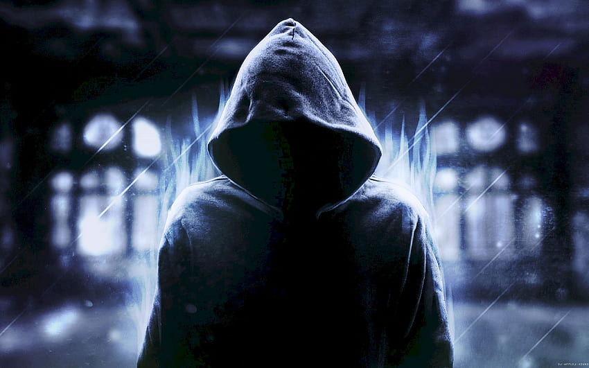 Hood, Anonymous, Dark, Man ... tip, hooded man HD wallpaper
