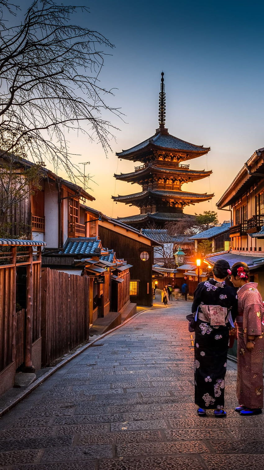 Kyoto, japanisches iphone HD-Handy-Hintergrundbild