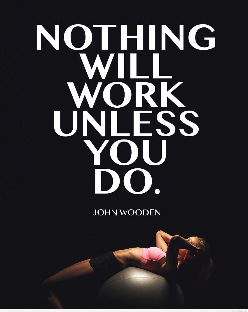 As melhores citações de fitness motivacionais ...quotesideas, citações de ginásio de mulheres Papel de parede de celular HD