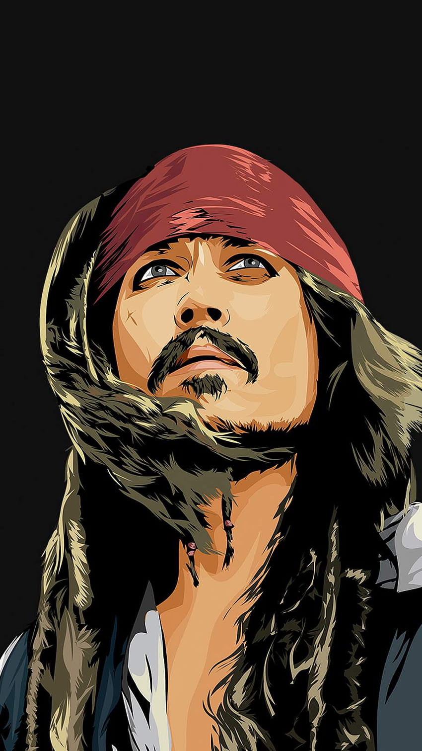 Captain Jack Sparrow para iPhone لم يسبق له مثيل الصور +, Captain Jack Sparrow Mobile Papel de parede de celular HD