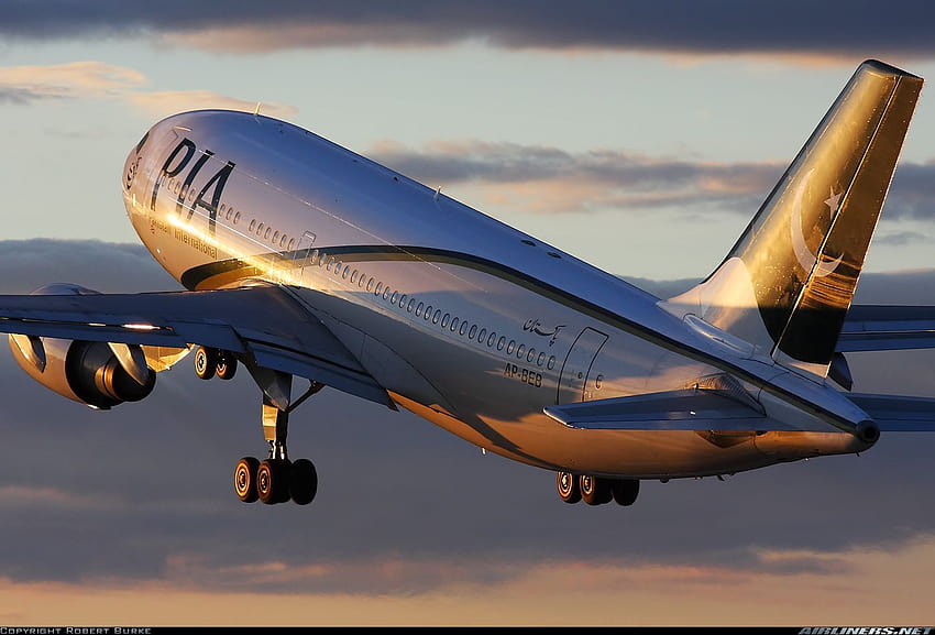 Airbus A310, pakistan uluslararası havayolları HD duvar kağıdı