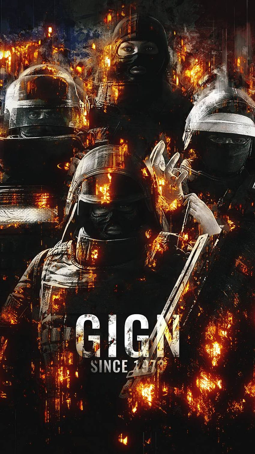 GIGN by trax1m HD phone wallpaper
