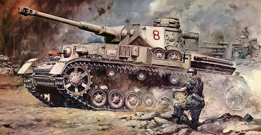 2 Panzer IV, panzer 4 HD wallpaper