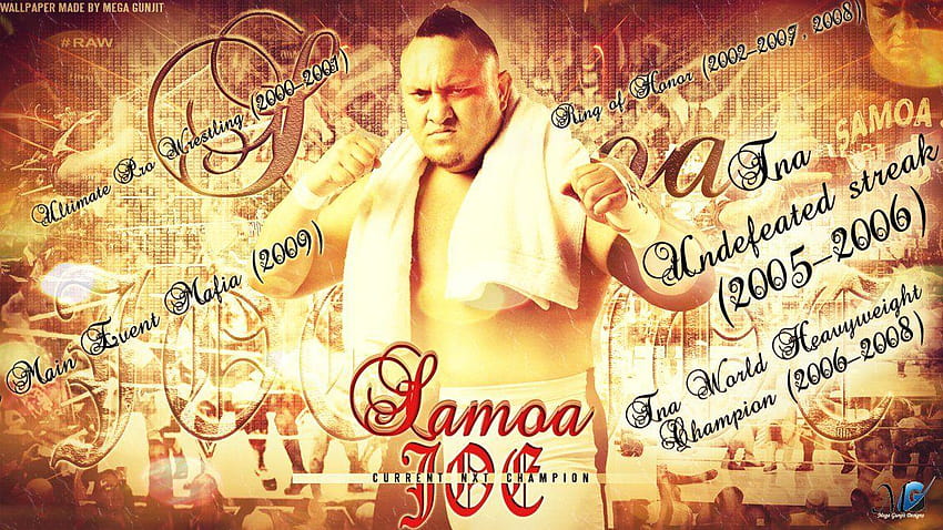 WWE, samoajoe Wallpaper HD
