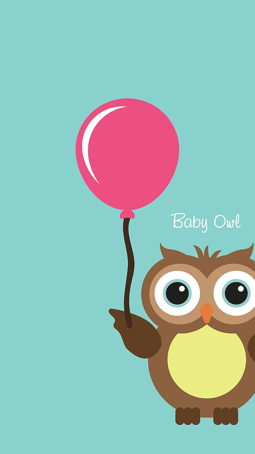 Baby owl cartoon HD phone wallpaper | Pxfuel