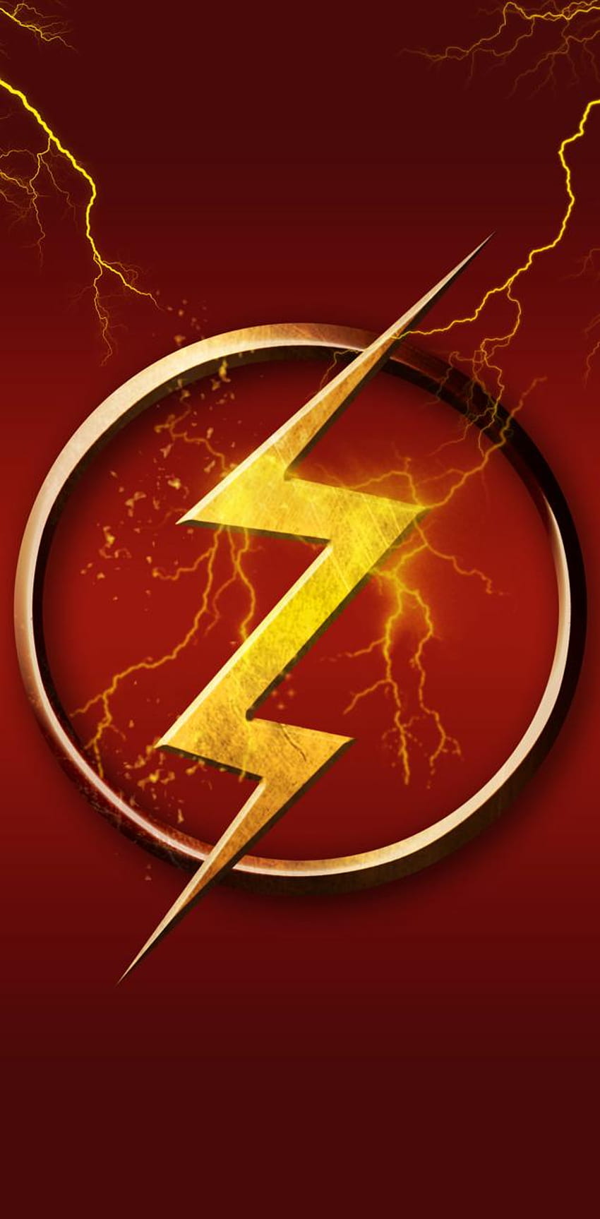 Flash Logo by hunainbinshahid54609, the flash symbol HD phone wallpaper