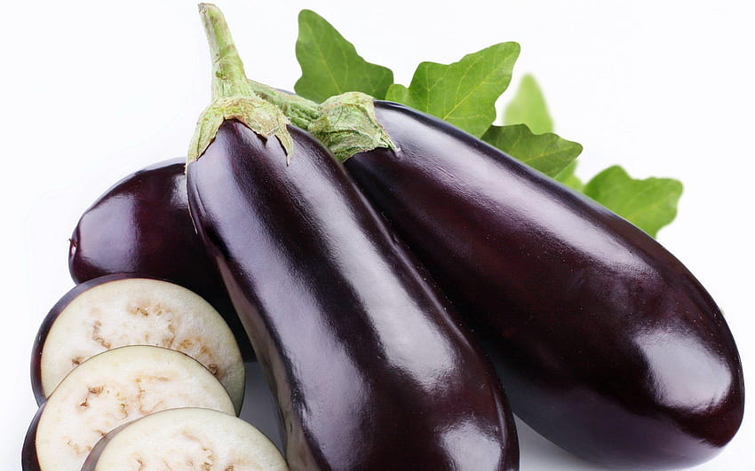 22 Eggplant, aubergines HD wallpaper