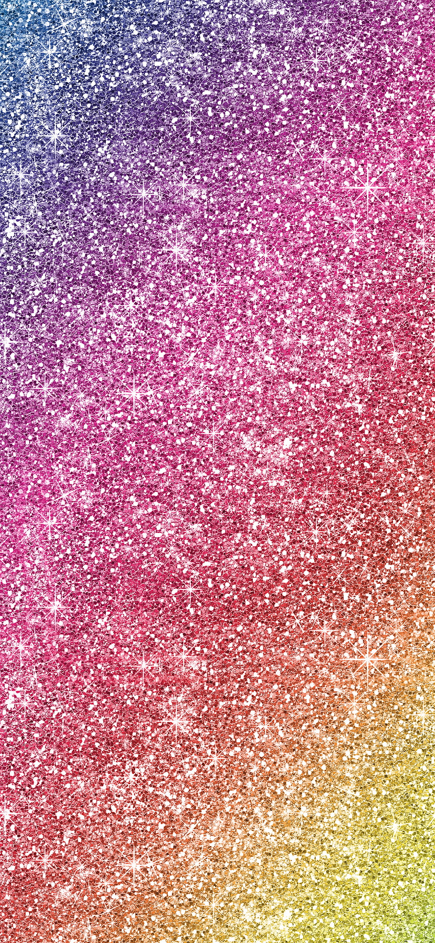 Rainbow Glitter on Dog, arco iris de verano fondo de pantalla del teléfono