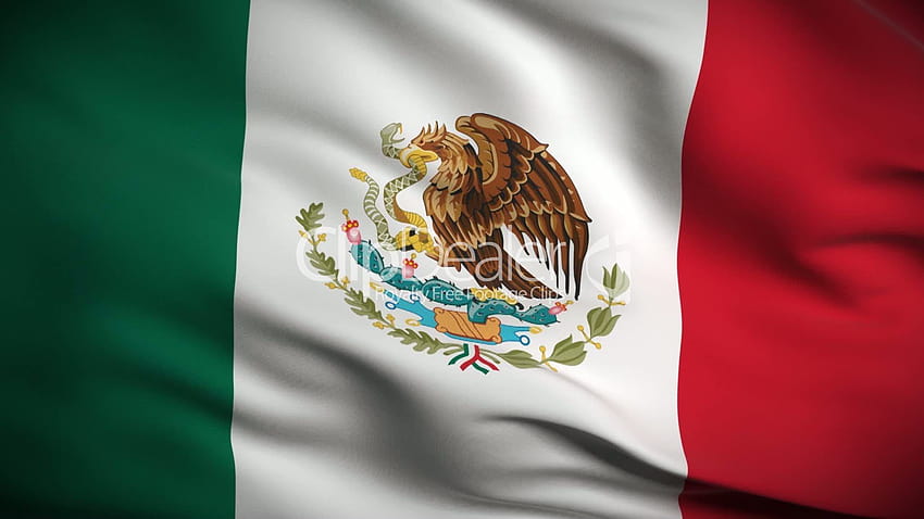 5in x 3in Mexican Flag Sticker