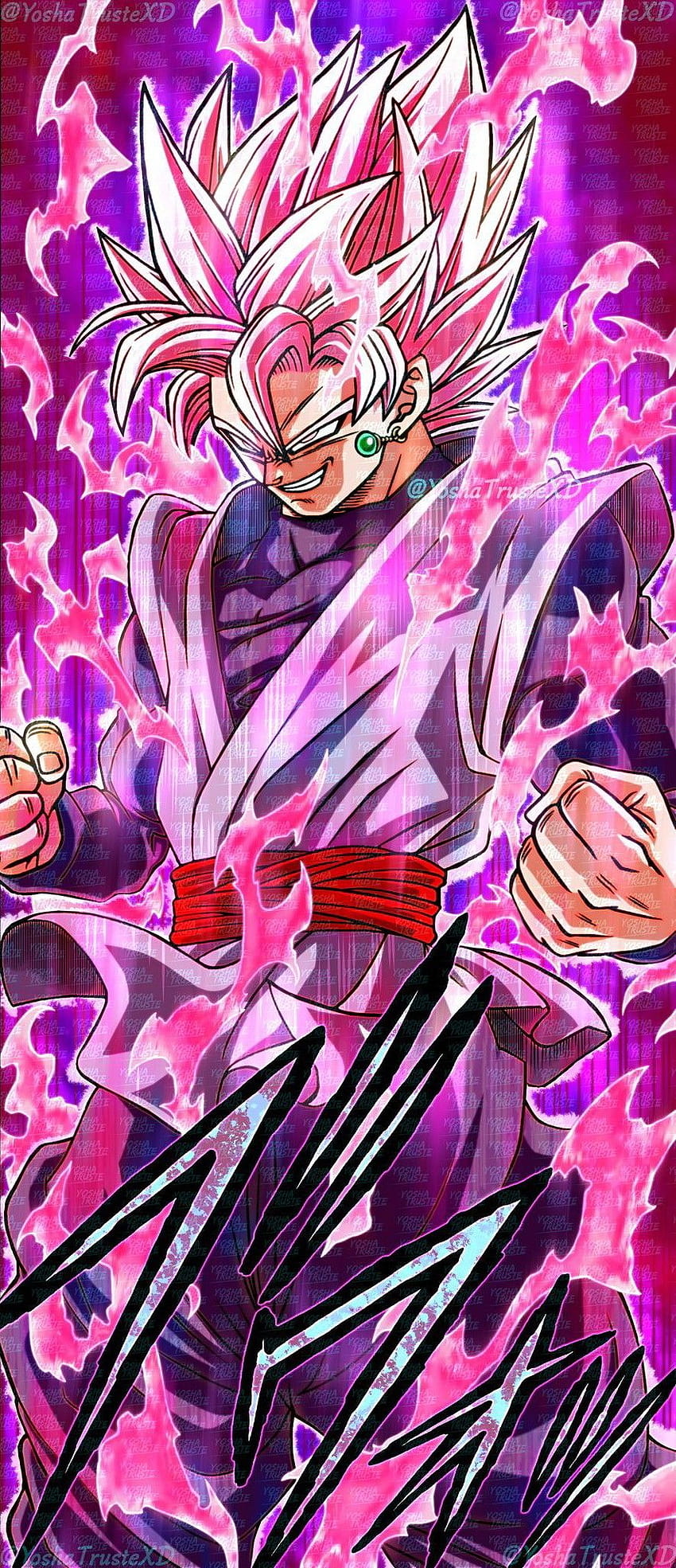 Goku Black ssj Rosé, mui Goku Black HD-Handy-Hintergrundbild