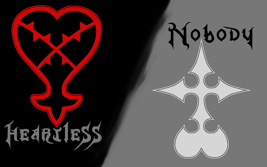Kingdom Hearts Heartless, nobody emblem HD wallpaper