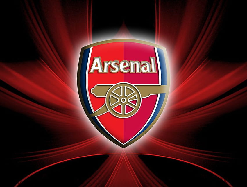 Logótipos do Arsenal fc, logótipo do arsenal papel de parede HD