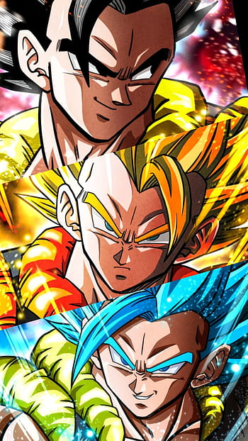 Fusions, and ssj4, vegito, gotenks, gogeta, HD wallpaper