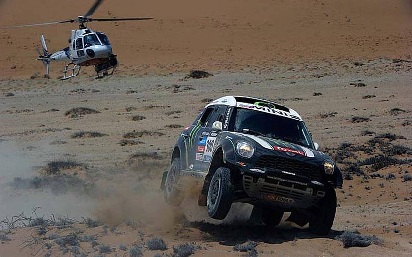 Stephane Peterhansel ingores team orders and takes Stage 12 lead at Dakar Rally HD wallpaper