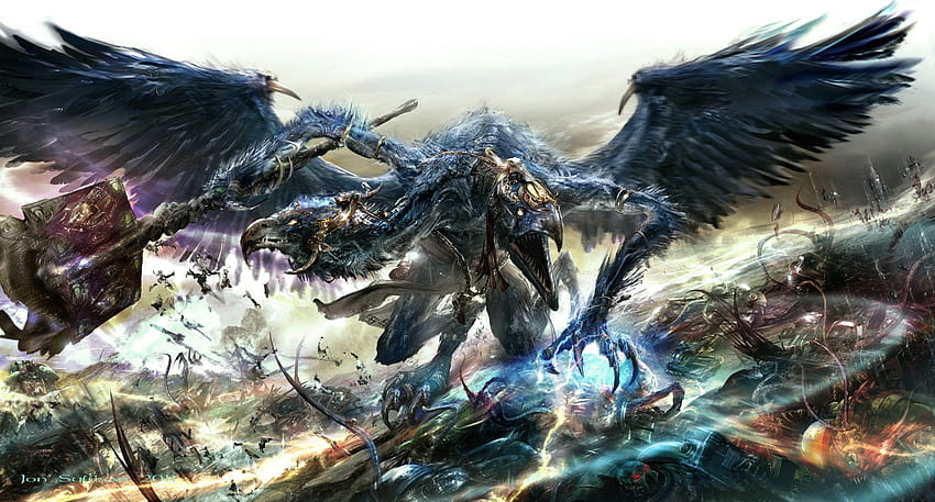 Daemon of Tzeentch, dawn of war chaos HD wallpaper