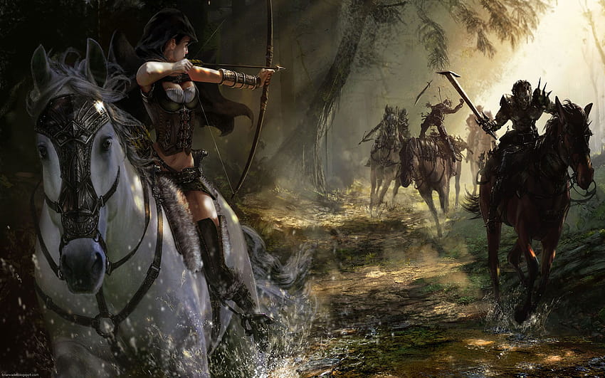 Best 4 Archer Backgrounds on Hip, archery girl dark HD wallpaper