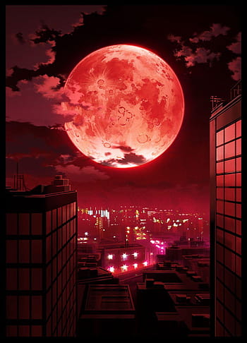 Moon FLCL dark anime 720P wallpaper hdwallpaper desktop  Anime  backgrounds wallpapers Anime wallpaper Flcl