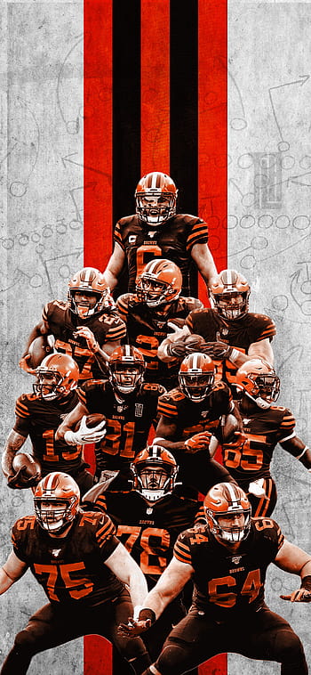 Awesome Cleveland Browns iPhone Wallpapers - WallpaperAccess  Cleveland  browns wallpaper, Cleveland browns, Cleveland browns logo