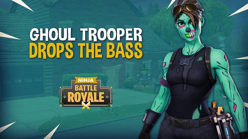 Ghoul Trooper Drops The Bass!!, ghoul trooper fortnite HD wallpaper