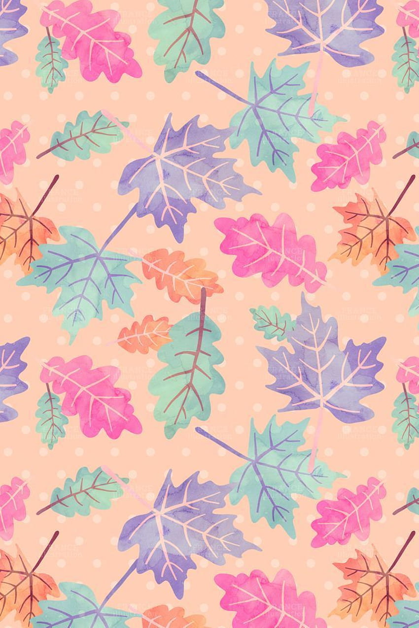 3 FOR 2. Fall Autumn Treats Digital Paper. Thanksgiving Pumpkin Latte, Squirrel, Cupcake, Turkey. Polka Dot. Food Coffee. Pastel, Pattern, thanksgiving pink HD phone wallpaper