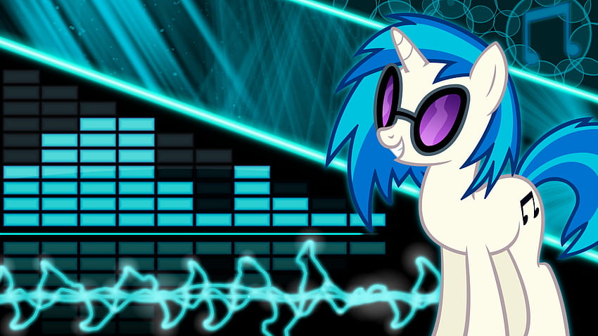 4 Vinyl Scratch HD wallpaper