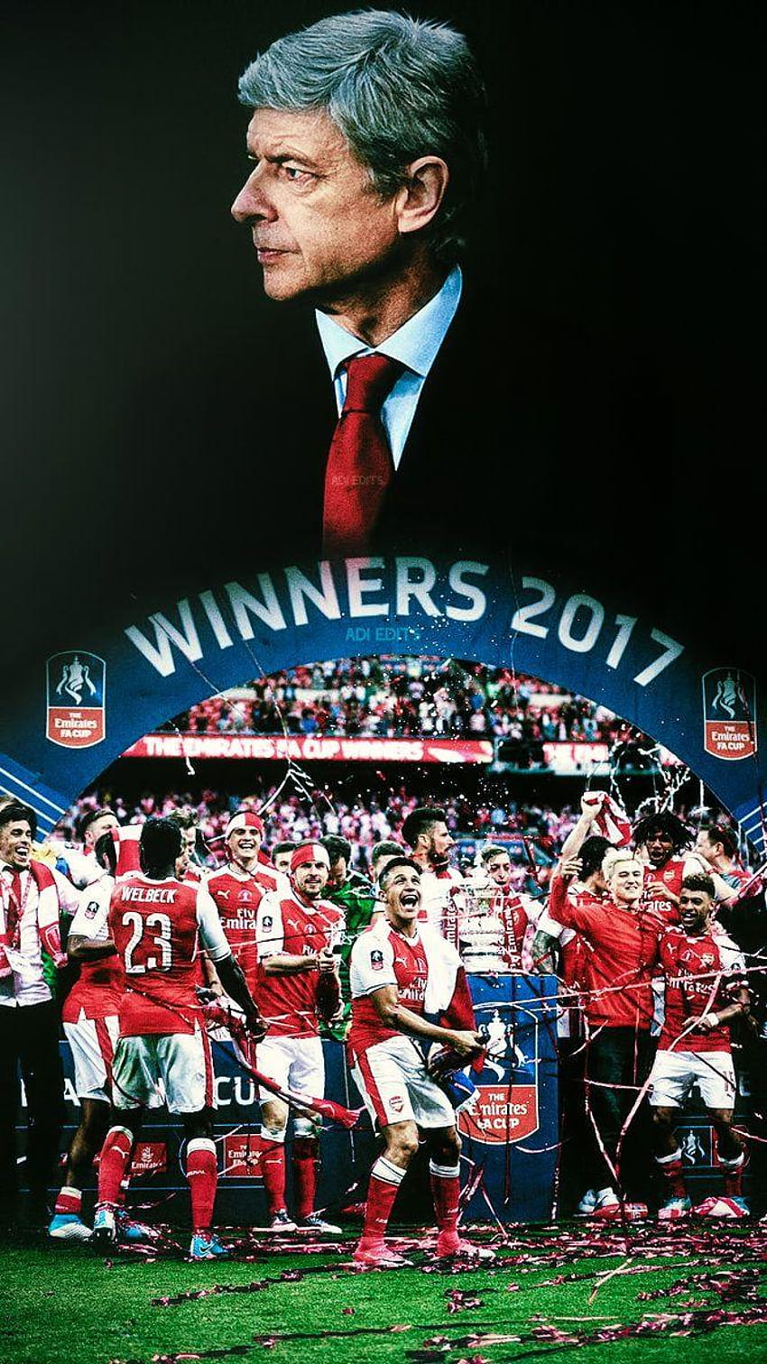Arsenal FA Cup 2017 Lockscreen by adi, arsenal iphone HD phone wallpaper