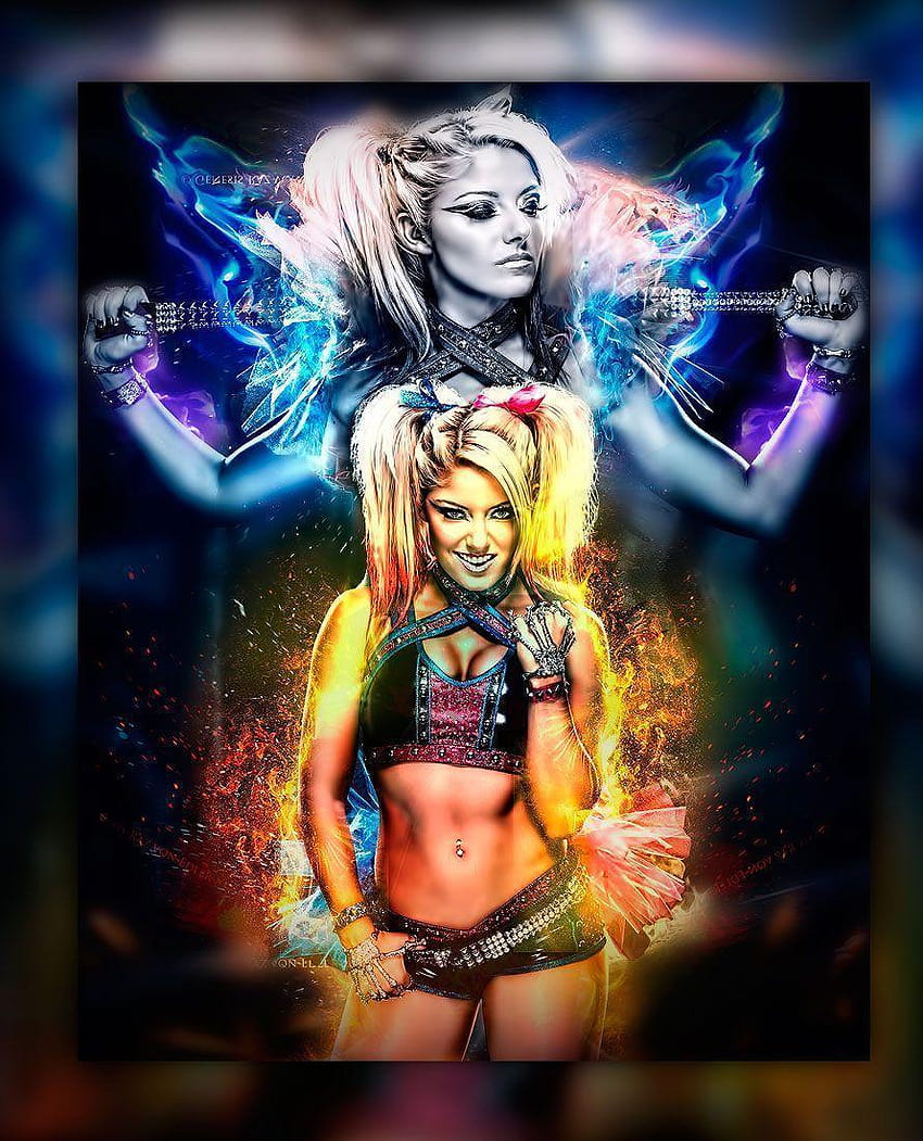 Alexa Bliss for Android, wwe android alexa bliss HD phone wallpaper