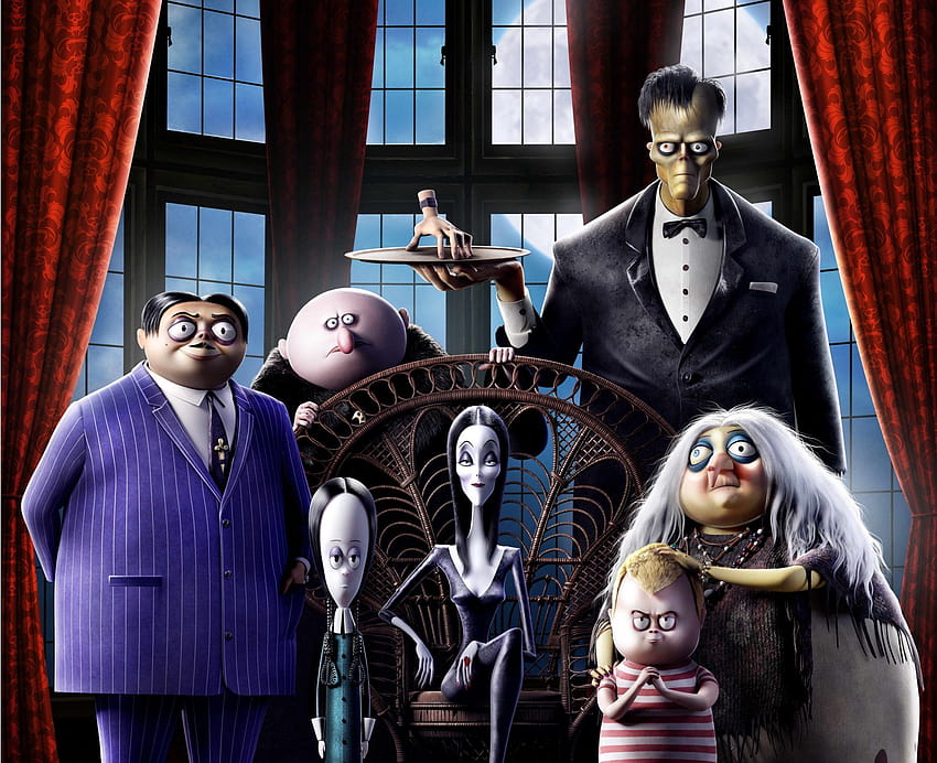 12 Rodzina Addamsów, środa Addams Tapeta HD