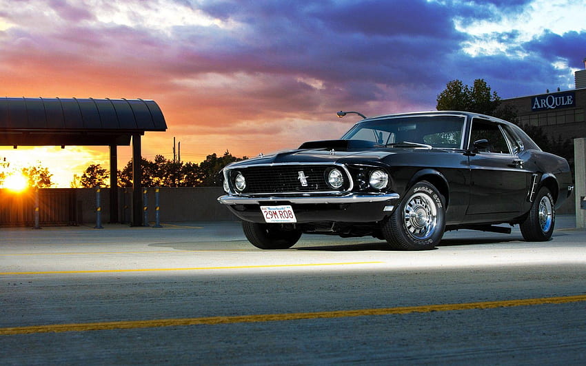 Elegant American Classic Cars, american muscle cars HD wallpaper