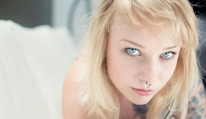 Model Eyes Women With Piercing Hd Wallpaper Pxfuel