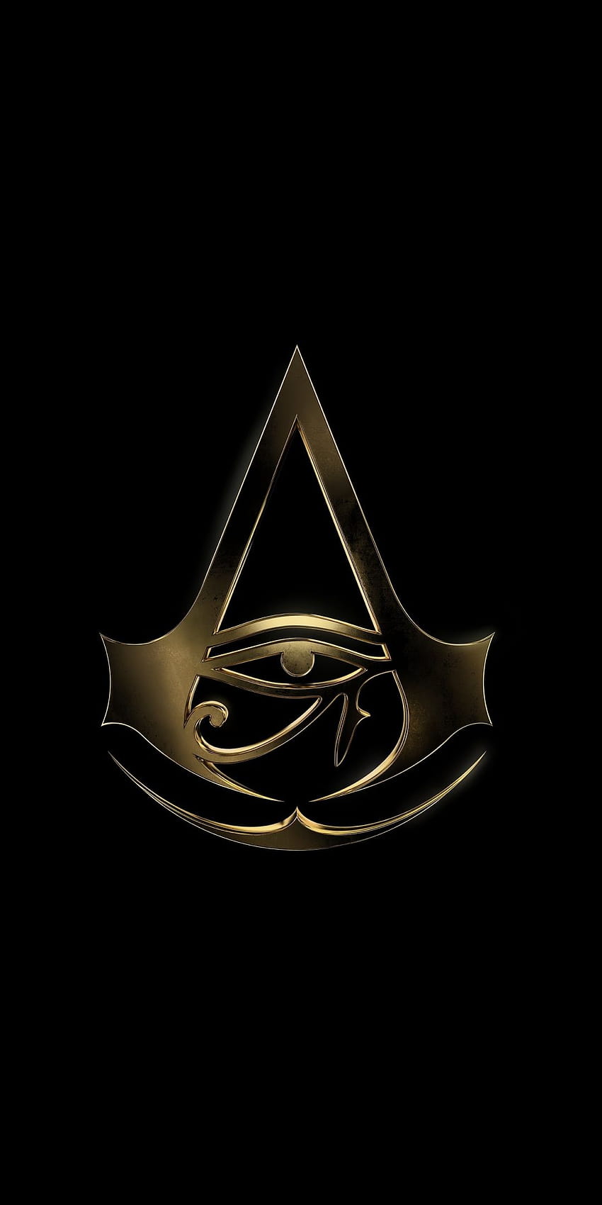 Assassin's Creed, video game, minimal, 1080x2160, ancient symbols HD phone wallpaper