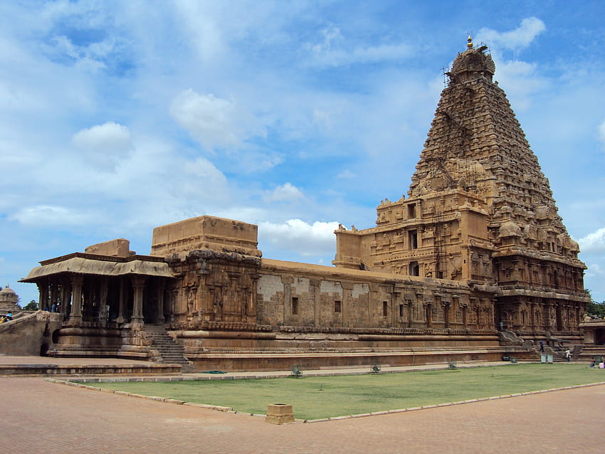 Arquivo: Templo Brihadeeswarar, Thanjavur.JPG, templo thanjavur papel de parede HD