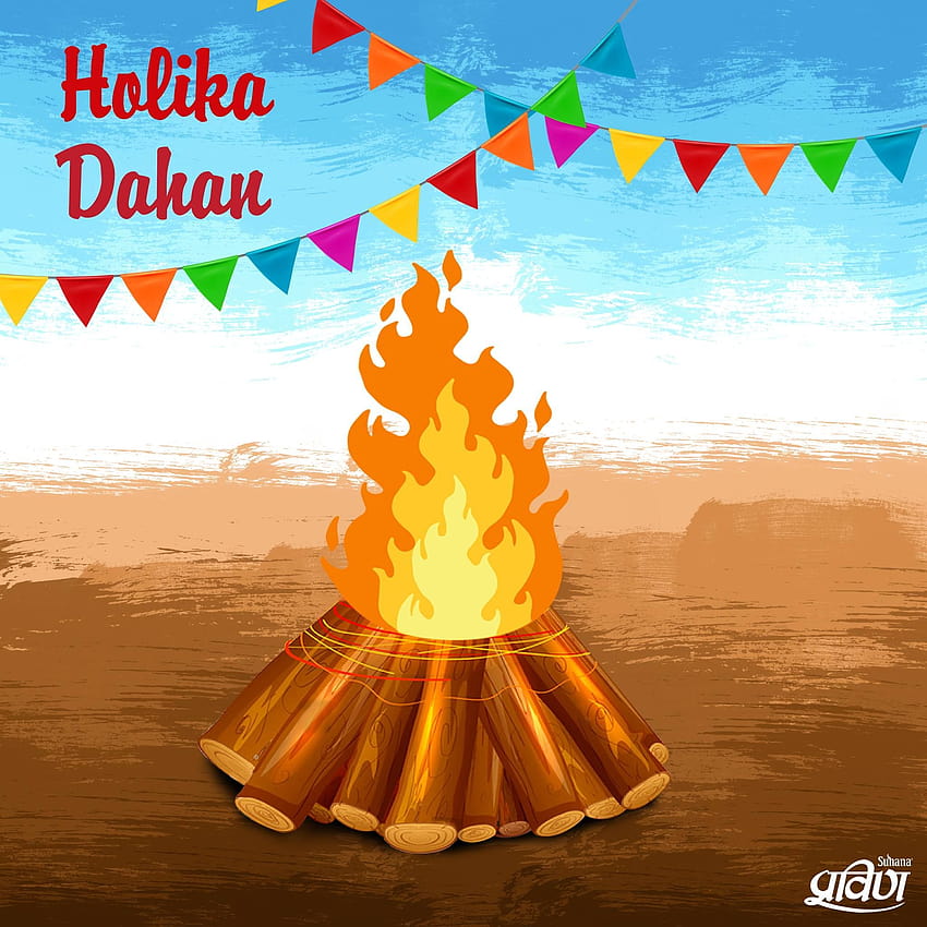 This Holika Dahan burn your ego, greed & anger in the fire and give way ...